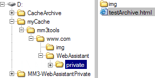 myCache: mm3tools/www.com/WebAssistant/private/TestArchive.html